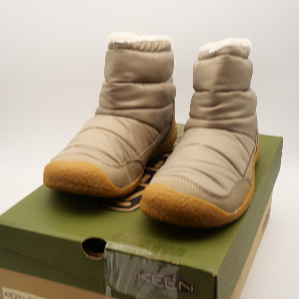 NEW KEEN Women's 6.5  Howser Fold Down Boots Timberwolf Plaza Taupe Brown